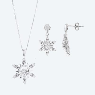 SET: 3-teilig 925 Kanada Brillanten