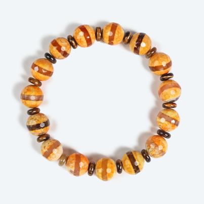 Armband Achat, Tigerauge