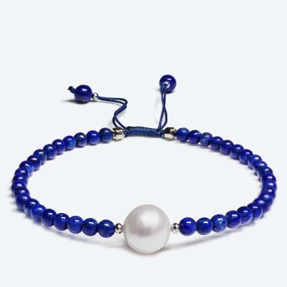 Armband Lapislazuli, SWZPerle