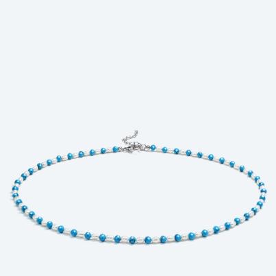 Collier Holwlith gefärbt, SWZPerlen