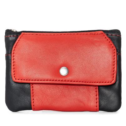 Schlüsselbeutel rot/schwarz