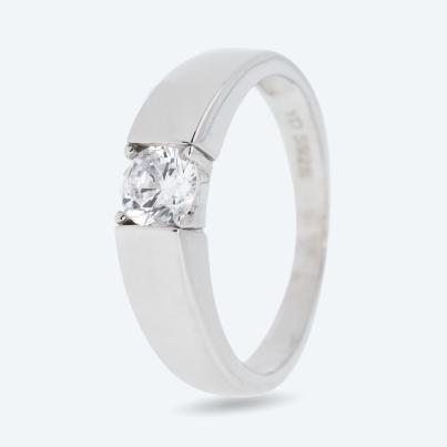 Ring 925 rhodiniert Zirkonia