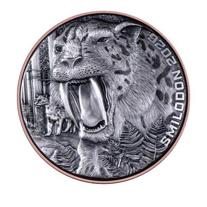 Double Silber "Giant Smilodon"