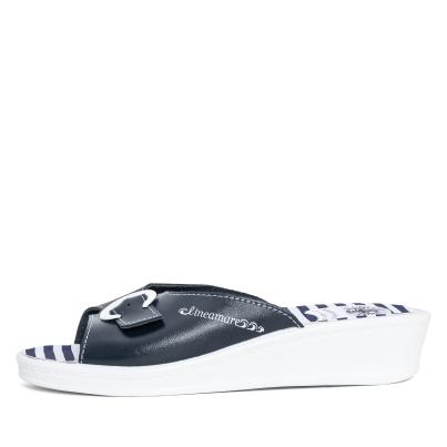 SANITAL LIGHT Damenpantolette blau