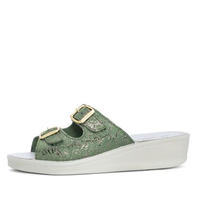 SANITAL LIGHT Damenpantolette grün