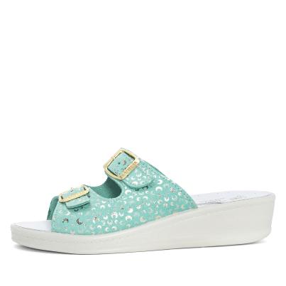 SANITAL LIGHT Damenpantolette türkis