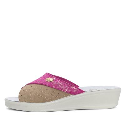 SANITAL LIGHT Damenpantolette beige/pink