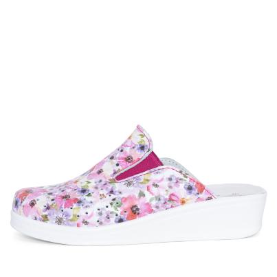 SANITAL LIGHT Damenpantolette Blumen