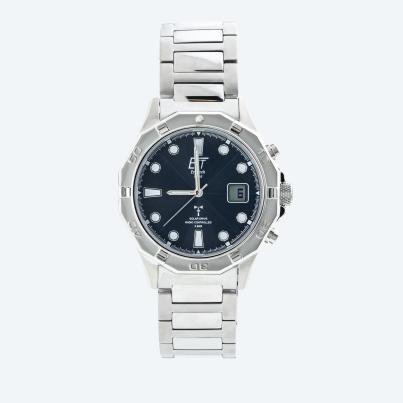 ETT Funk-Solar-Herrenuhr "Alaska" petrol