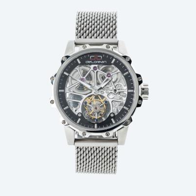 deLorean Handaufzug-Tourbillon "Survive"