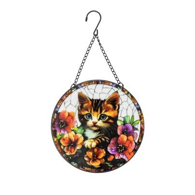 Fensterbild Kätzchen