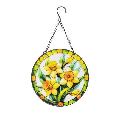 Fensterbild Narzissen