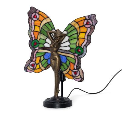 Tiffanystillampe Schmetterling
