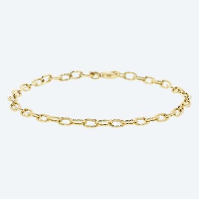 Ankerarmband 585 Gelbgold