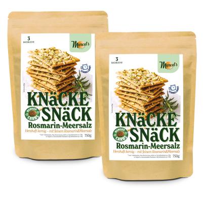 Marcel´s Better Food - Knäcke-Snäck Rosmarin 2x