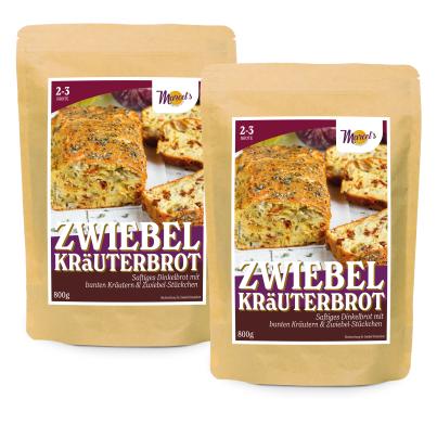 Marcel´s Better Food - Zwiebel-Kräuterbrot Doppel