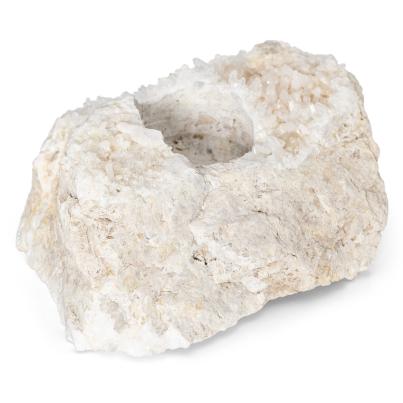 Teelichthalter Bergkristall