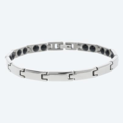 Armband Titan silberfarbig