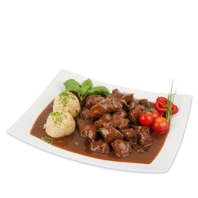 Wildschweingulasch
