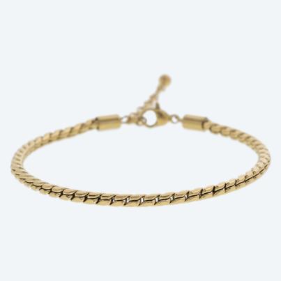 Armband Edelstahl vergoldet