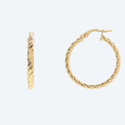 Creolen 585 Gelbgold