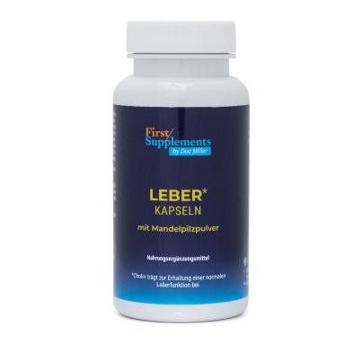 First/Supplements Leber mit Mandelpilzpulver 1-MV