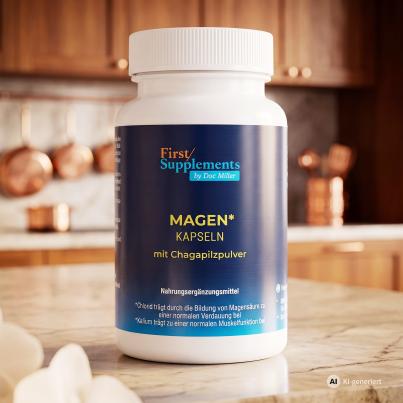 First/Supplements Magen mit Chagapulver 1-MV