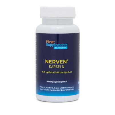 First/Supplements Nerven mit Igelstachelbartpulver