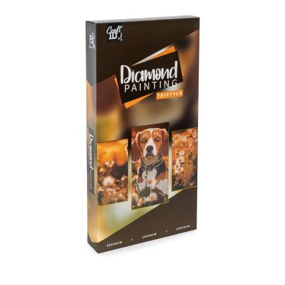 Diamond Painting Hund 3tlg.