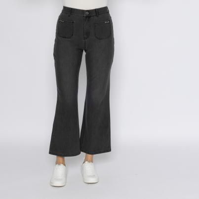 Zauberhose 'Miracle Shape' Wide grau