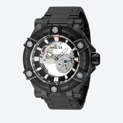 INVICTA Automatikuhr "Bolt" XXL, schwarz