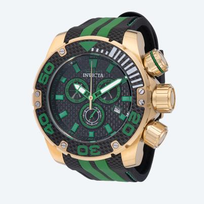 INVICTA Chronograph "Sea Hunter" gold-schwarz