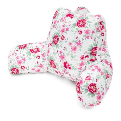 Rückenkissen Blütentraum mit Seitentasche