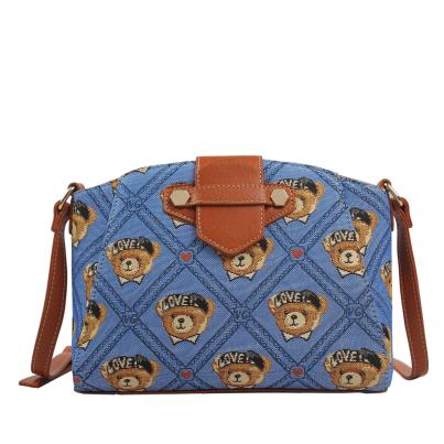 Henney Bear Umhängetasche coganc/blau