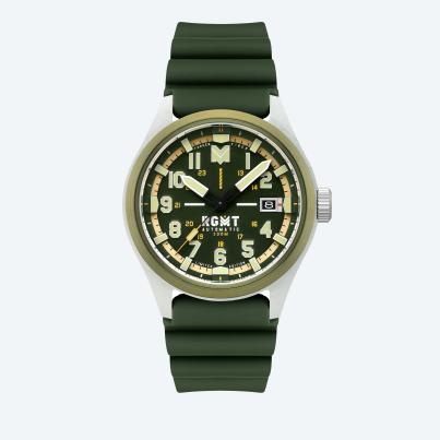RGMT Carbon-Automatikuhr "Defender" grün