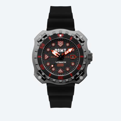 RGMT Automatikuhr "Minesweep" schwarz