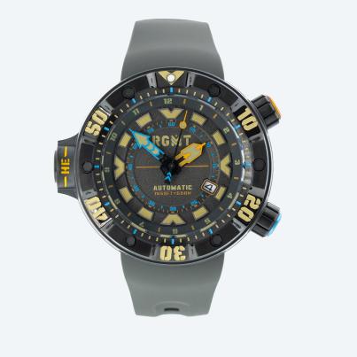 RGMT Automatikuhr "Depth Charge" grau