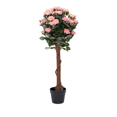 Rosenbaum beleuchtet 90cm pink