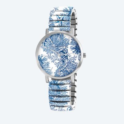 ChocoMoon Damenuhr "Blue Seahorse" Quarz