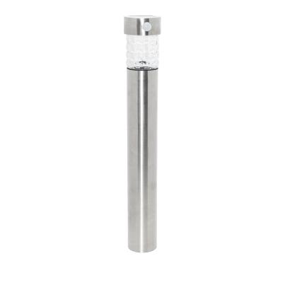 2 Solar-Säulenleuchten Sensor