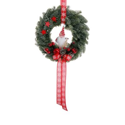 Türkranz Weihnachtswichtel rot