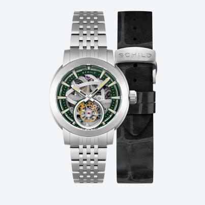 SCHILD Tourbillon "Heinrich Automatic" grün