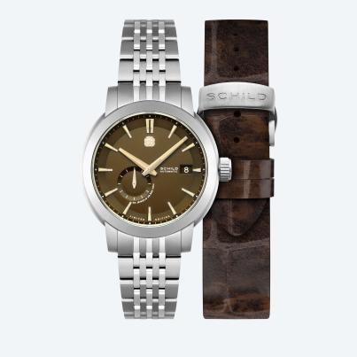 SCHILD Herrenuhr "Heinrich Micro Rotor Automatic'