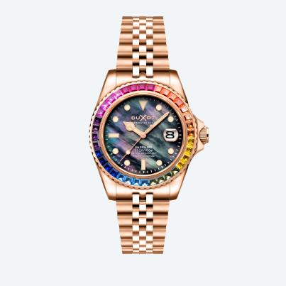 DUXOT Automatikuhr "Atlantica 40" roségolden