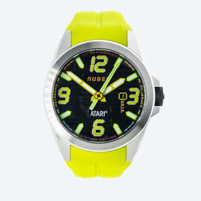 NUBEO Herrenuhr "Torrent" schwarz-grün