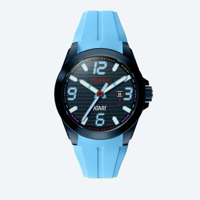 NUBEO Herrenuhr "Torrent" blau