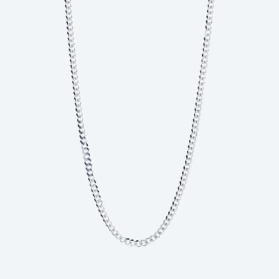 Panzerkette 925 Sterling Silber ca. 70 cm