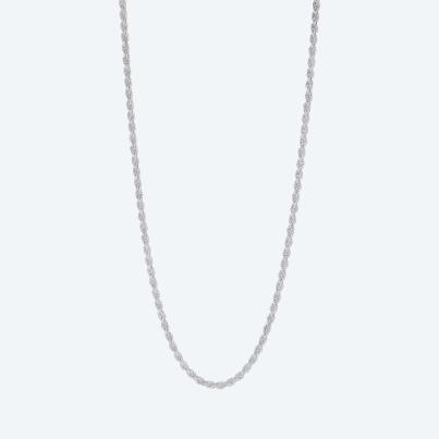 Kordelkette 925 Sterling Silber ca. 45 cm