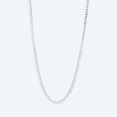 Panzerkette 925 Sterling Silber ca. 55 cm