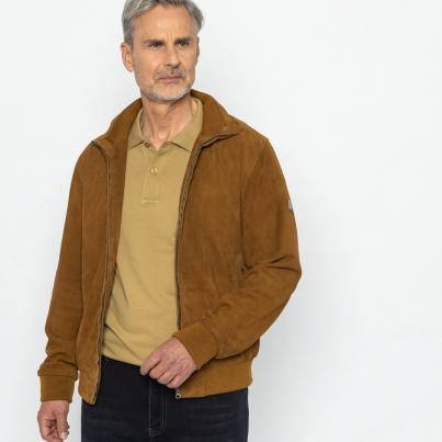 OTTO KERN Herren-Lederjacke cognac